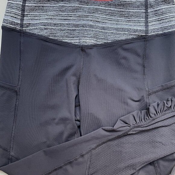 Lululemon Speed Tight Lux Crop Gray Leggings Women’s 6  Athletic Gym Running - Picture 9 of 10